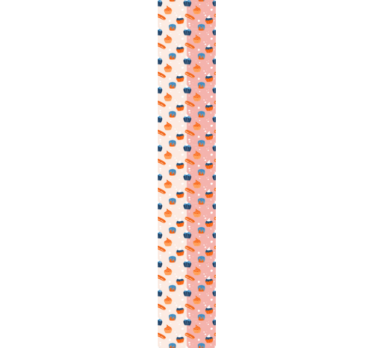 Sweet Treats Motif kitchen wallpaper - TenStickers