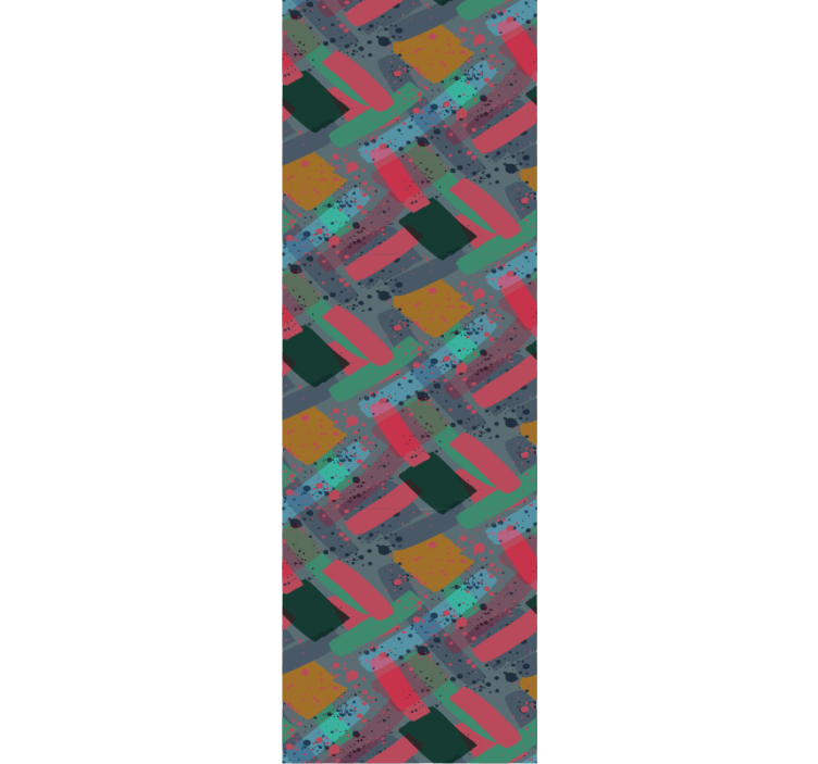 Abstract paint splatter Art Wallpaper - TenStickers