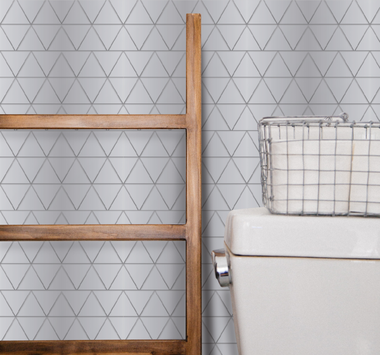 Geometric Simplicity wallpaper geometric - TenStickers