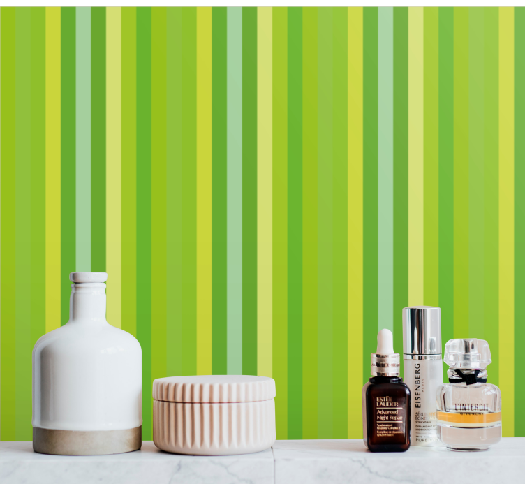 Striped Background wallpaper vertically striped - TenStickers