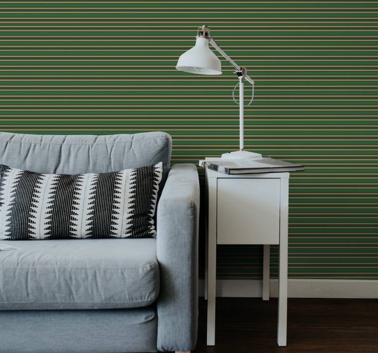 Striped Simplicity wallpaper striped - TenStickers