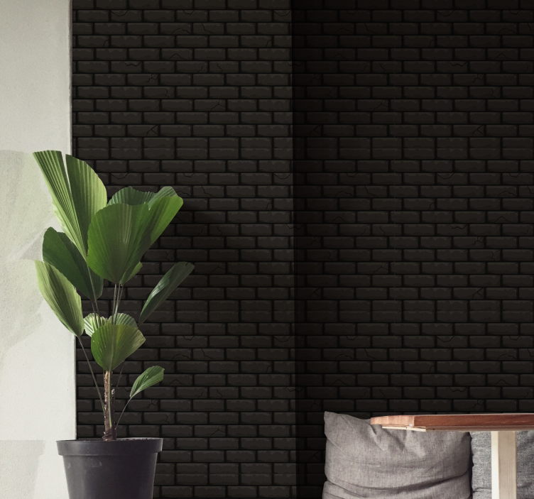 Textured Brick bricks wallpaper - TenStickers
