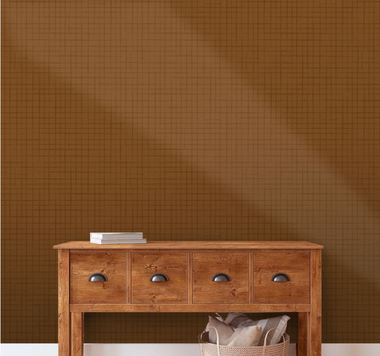 Rustic linen shade textured wallpaper - TenStickers